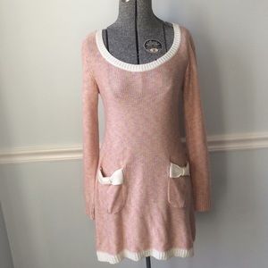 Pastel sweater dress